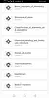 Chemistry 11th NCERT capture d'écran 1