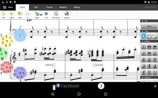 Crescendo Music Notation ภาพหน้าจอ 1