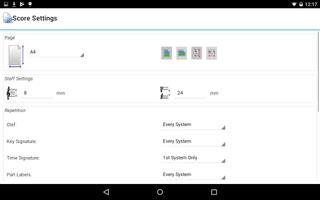 Crescendo Music Notation screenshot 2