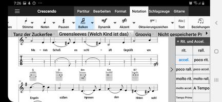 Crescendo Pro Edition (German) screenshot 3