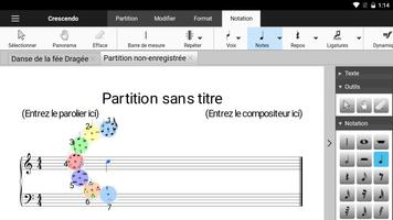 Crescendo Notation Musique capture d'écran 3