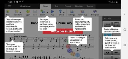 Crescendo Notazione Musicale poster