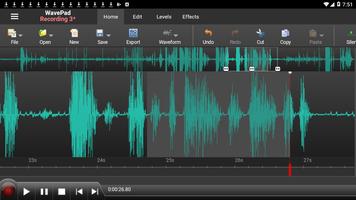 WavePad Audio Editor โปสเตอร์