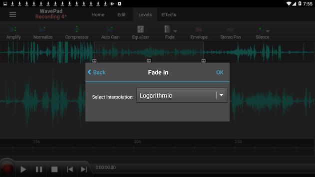 WavePad Audio Editor Free 截图 2