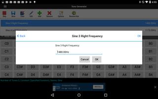 ToneGen Tone Generator capture d'écran 3