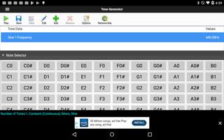 ToneGen Tone Generator पोस्टर