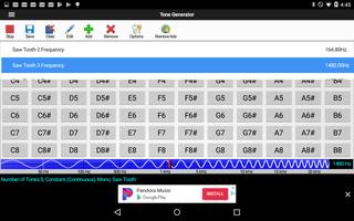 ToneGen Tone Generator ภาพหน้าจอ 1