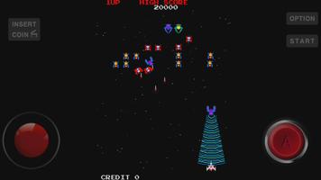 Galaga arcade ポスター