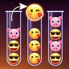 Emoji-sorteerpuzzel-icoon