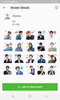 NCT 127 WAStickerApps KPOP Idol for Whatsapp ảnh chụp màn hình 3