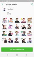 NCT 127 WAStickerApps KPOP Idol for Whatsapp imagem de tela 1