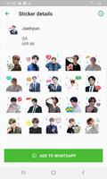 NCT 127 WAStickerApps KPOP Idol for Whatsapp capture d'écran 2