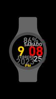 پوستر Huge Spanish Watch Face