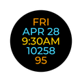 Readable Watch Face