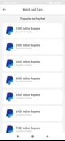 Watch and Earn - Redeem Code imagem de tela 3