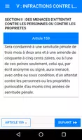 Code pénal RD Congo screenshot 3