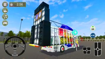 Truk Sound Simulator Indonesia Affiche