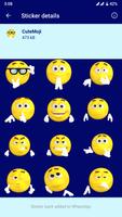 HD Emoji Stickers - WAStickerA ภาพหน้าจอ 2