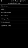 MTG Judge Core App Affiche