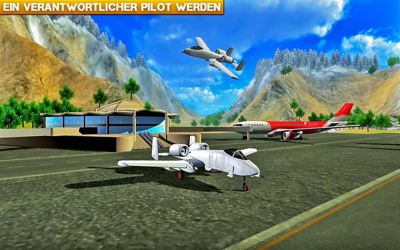 Flugzeug Simulator Spiele