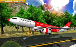 ✈️ Fly Real simulator jet Airplane games poster