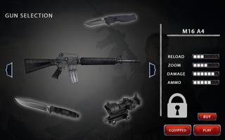 Rage cible bataille: Gratuit Sniper Jeux Counter capture d'écran 2
