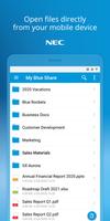 UNIVERGE BLUE™ SHARE الملصق