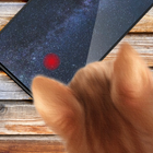 Laser on screen - cat game icône
