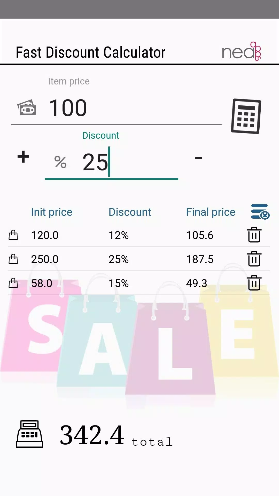 Fast Discount Calculator APK for Android Download