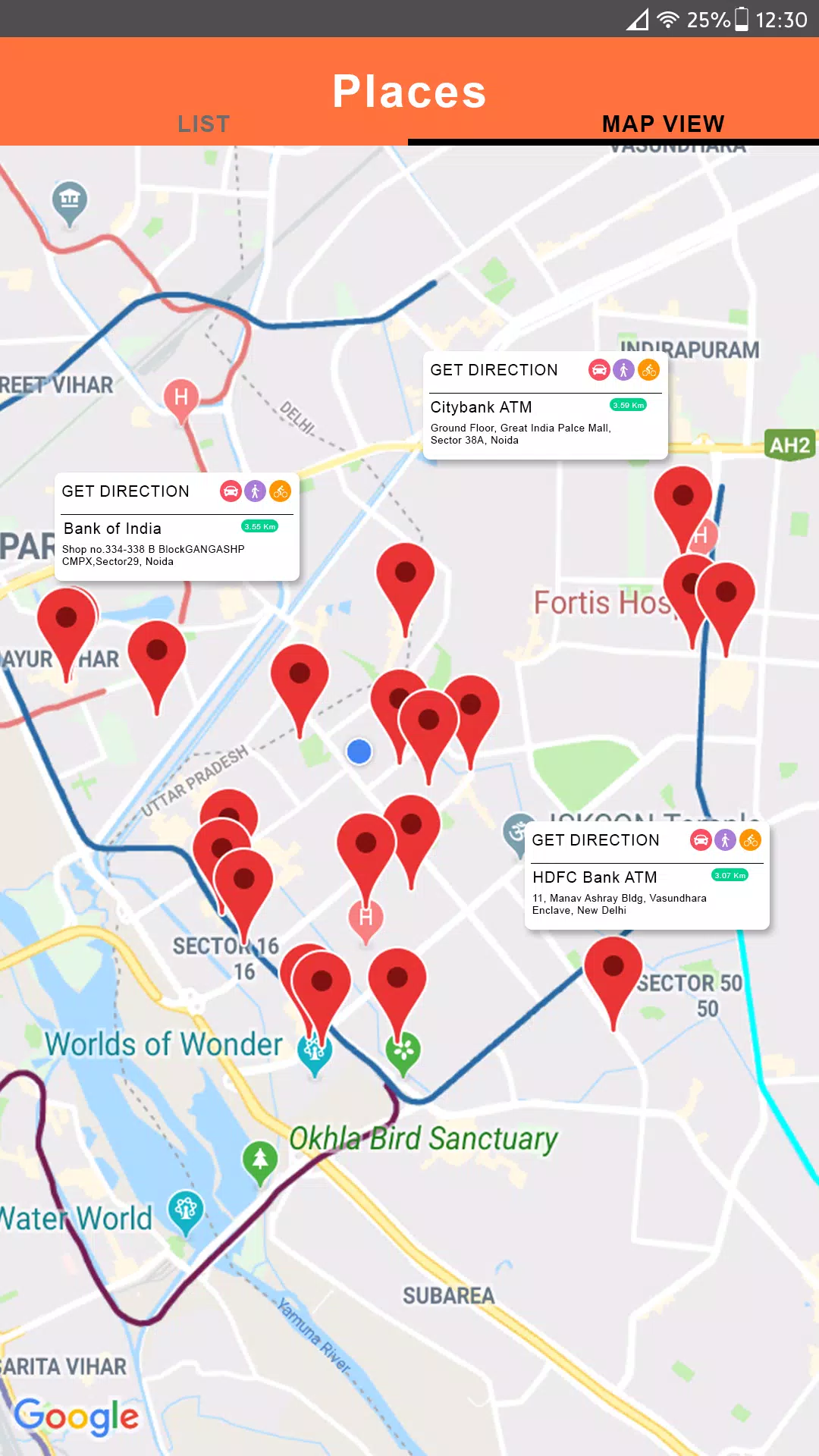 Map Of Around Me Truelocator - Simple Map, Places Around Me For Android - Apk Download