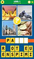 4 Pics 1 Word الملصق