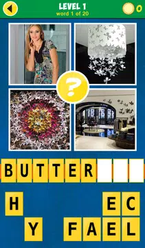Screenshot 1 for 4 Pics 1 Word: Allegory