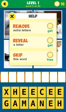 Screenshot 5 for 4 Pics 1 Word: Allegory