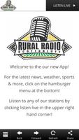 Poster Rural Radio Scottsbluff