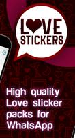 Love Stickers - WAStickerApps for WhatsApp captura de pantalla 1
