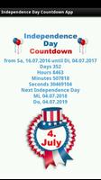 Independence Day Countdown App poster