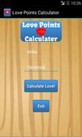 Poster LOVE POINTS Calculator
