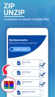 Zip File opener for android 海报