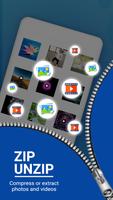 برنامه‌نما Zip File opener for android عکس از صفحه