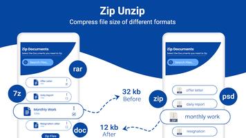 Zip File opener for android capture d'écran 3