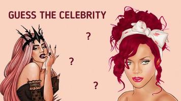 Celebrity quiz: Guess famous people الملصق