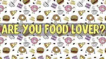 Food logo quiz ポスター