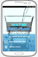 Water Diet Plan Affiche