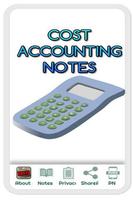 Cost Accounting Notes Affiche