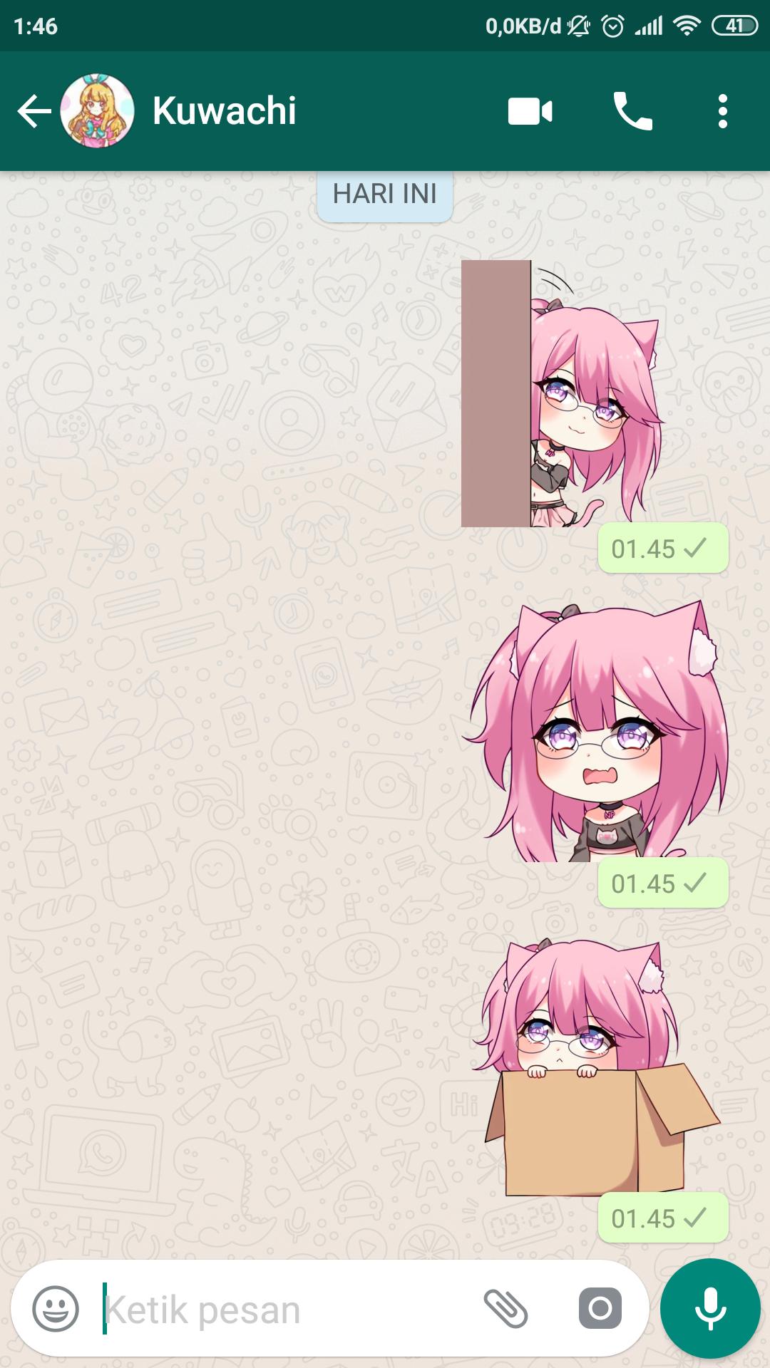 Nephi Phelia - Telegram Sticker Gambar animasi kartun, Gambar karakter, Ilustrasi karakter