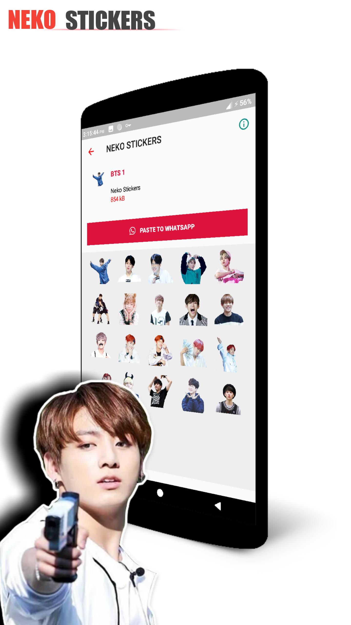 Bts Kpop Sticker For Whatsapp Bts Wastickerapps For Android