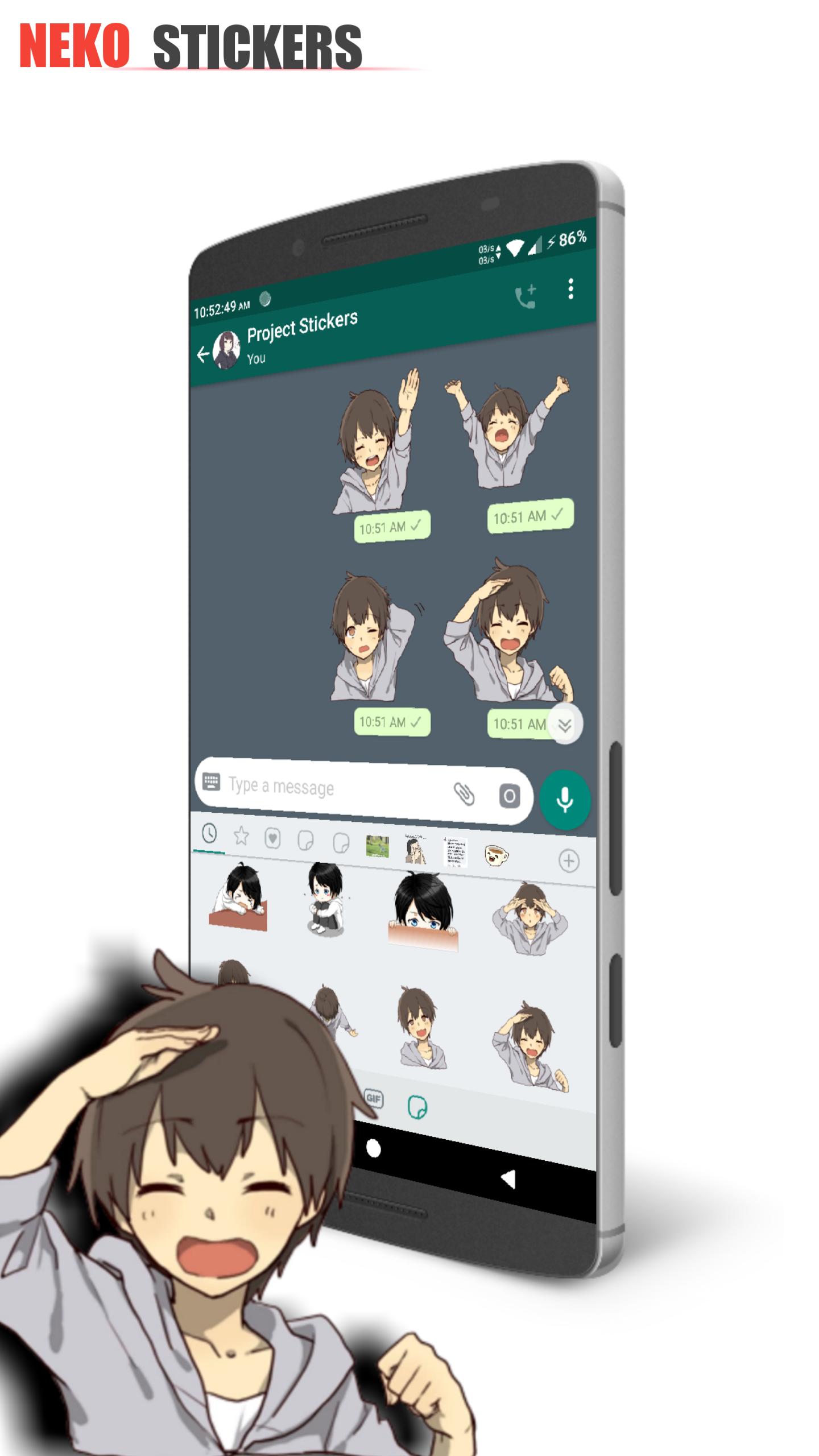 Cute Boy Sticker For Android Apk Download