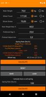 Rear Shock Coil Calculator Poster