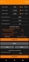 Rear Shock Coil Calculator screenshot 2