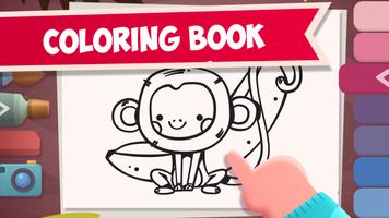 Сoloring Book for Kids with Ko poster